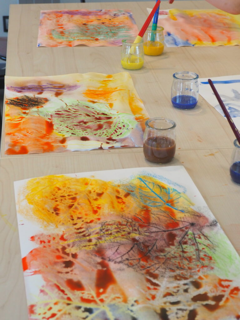 Atelier parents-enfants autour des arts plastiques - 18m-10ans - Automne