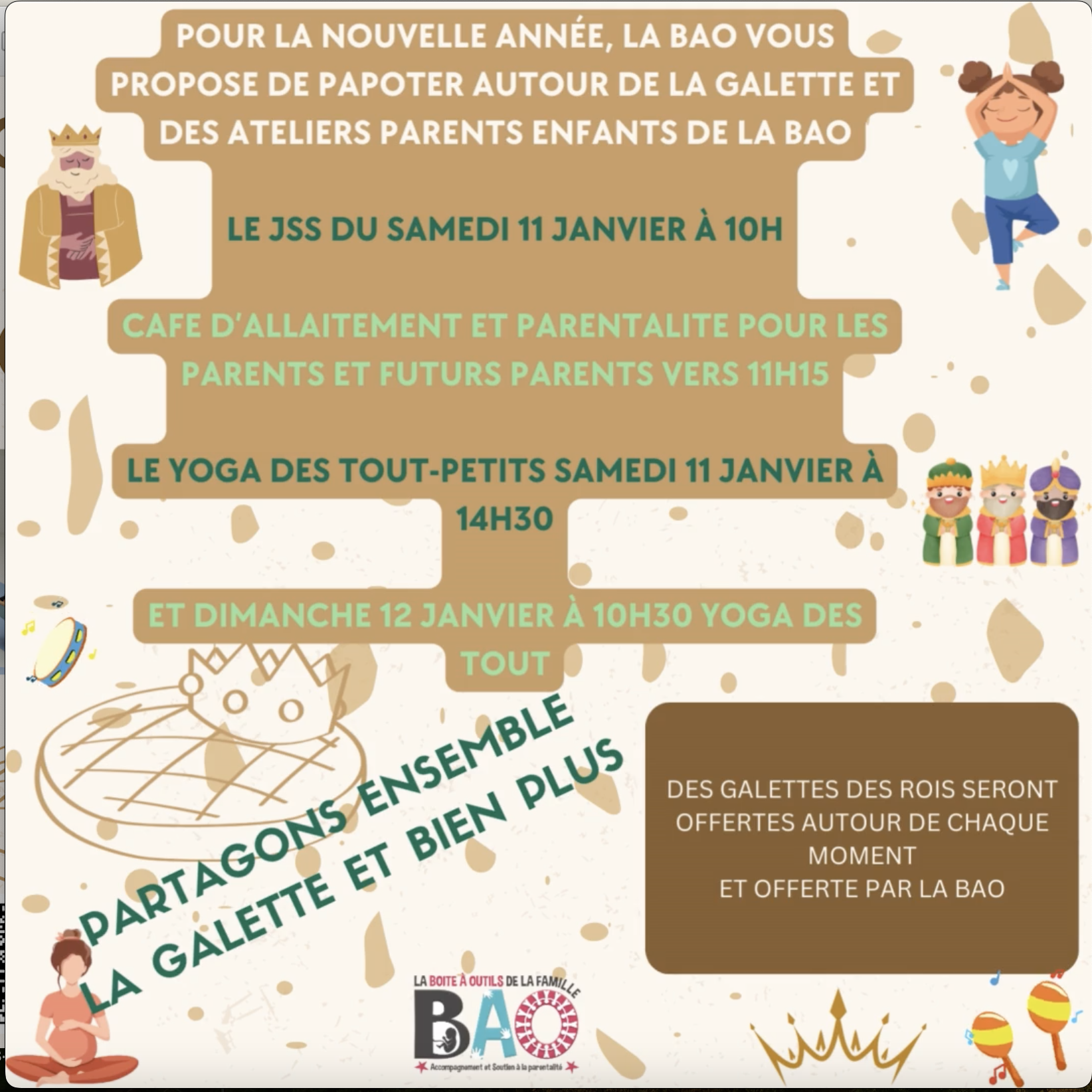 WE GALETTE DES ROIS A LA BAO
