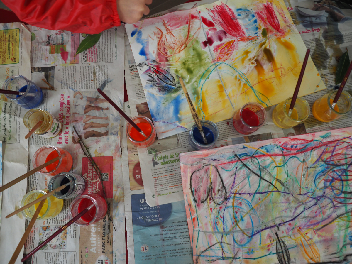 Atelier parents-enfants autour des arts plastiques pour les 18m-10ans+